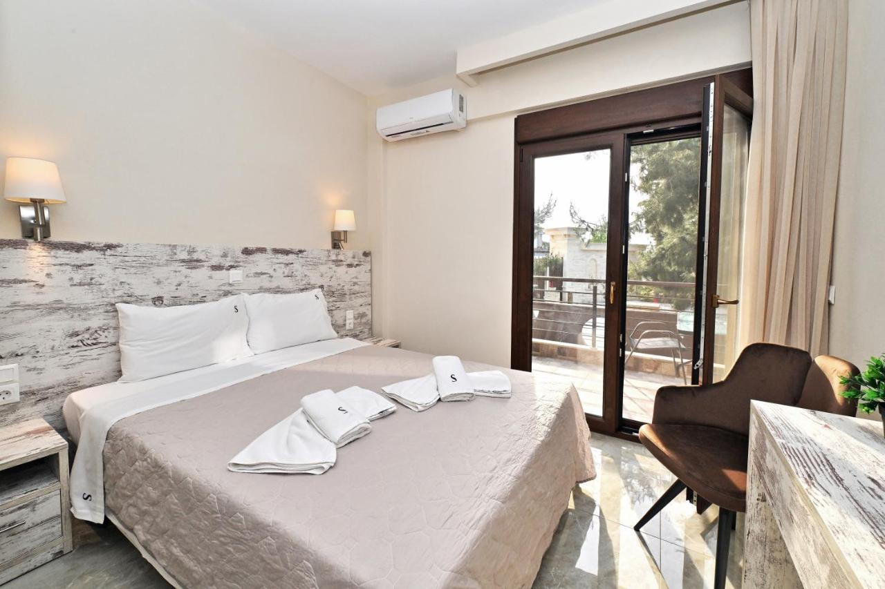 Sinodinos Deluxe Apartments Афитос Экстерьер фото